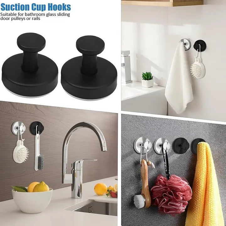Twist Lock Shower Suction Hooks
