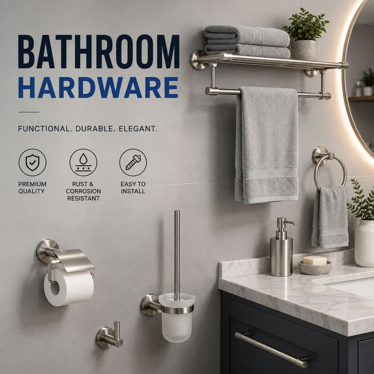 Bathroom Hardware