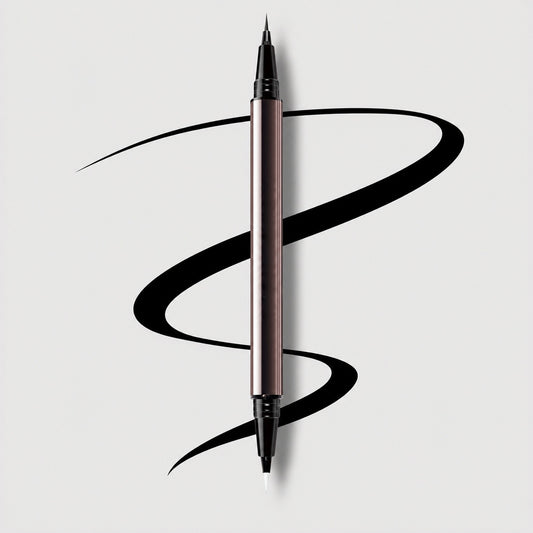 Dual-Tip Long-Lasting Liquid Eyeliner