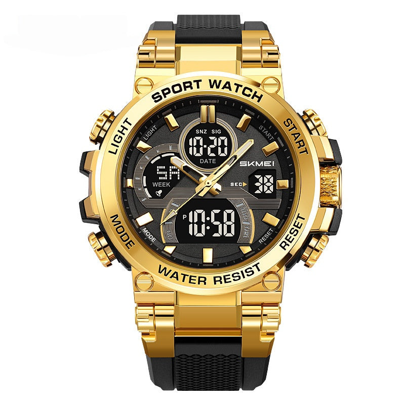 Tactical Style 50M Waterproof Multifunctional Digital Sports Watch