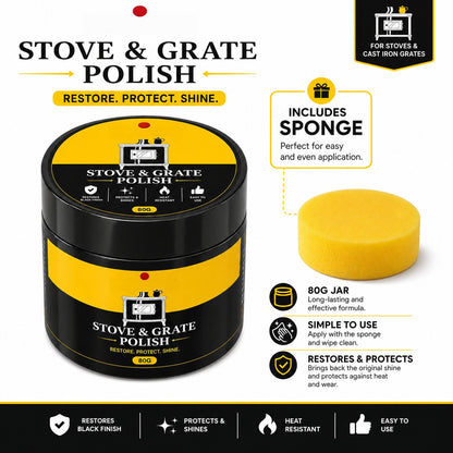 RESTORE. PROTECT. SHINE - STOVE & GRATEPOLISH POLISH