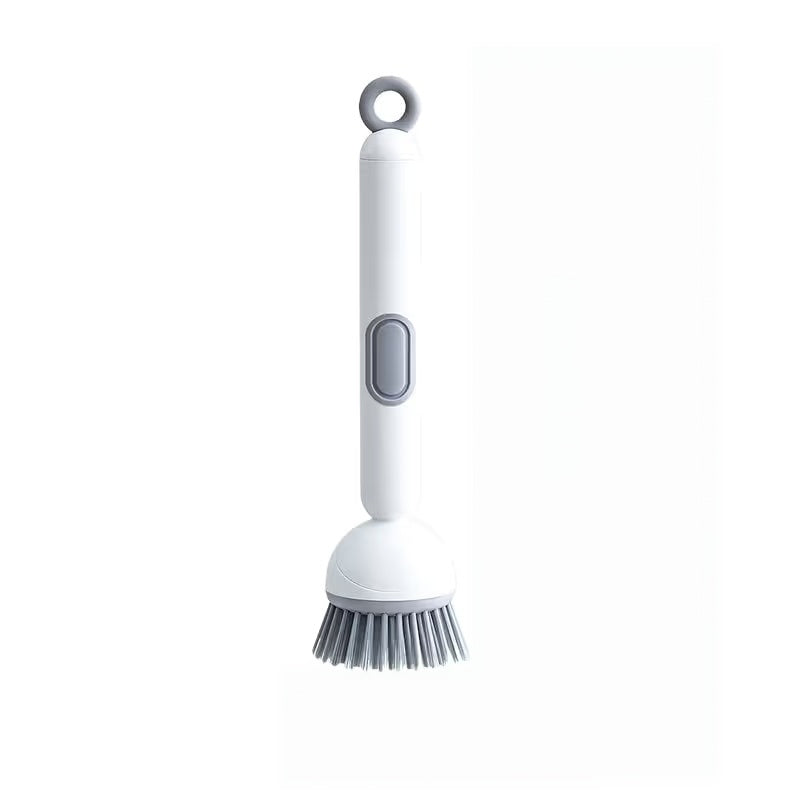 Kitchen long handled rotating pot brush