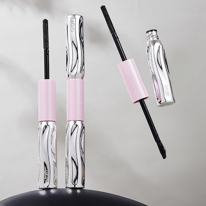 2‑in‑1 Volumizing & Curling Mascara – Waterproof, Clump-Free, Long Lasting