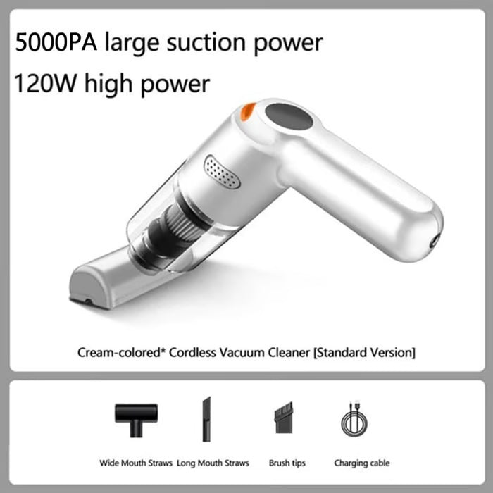 High-Power Cordless Vacuum Cleaner Kit for Car