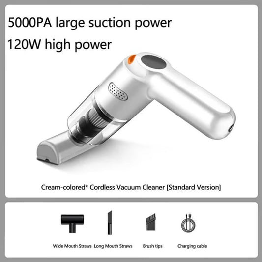 High-Power Cordless Vacuum Cleaner Kit for Car