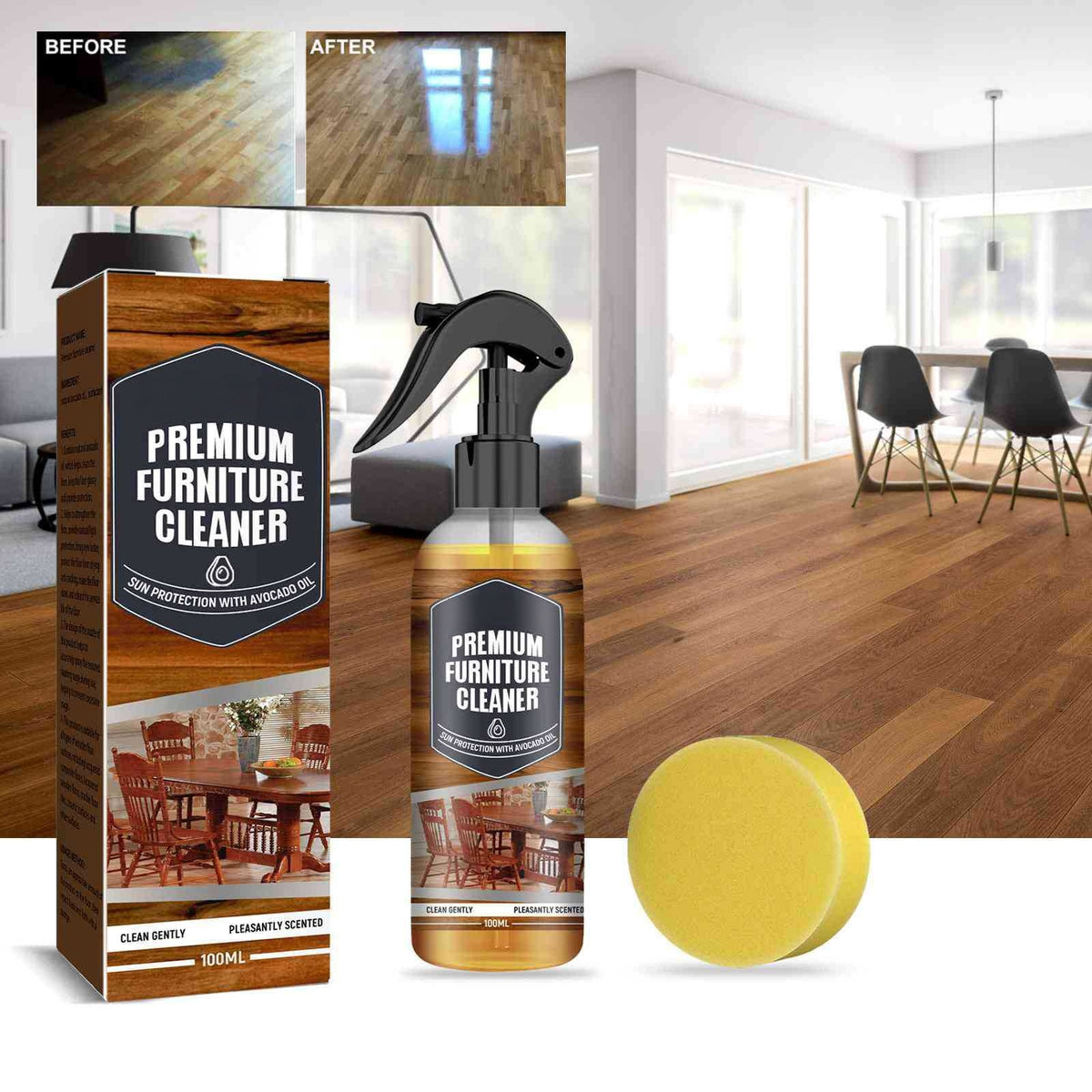 Decontamination & Brightening Furniture Cleaner