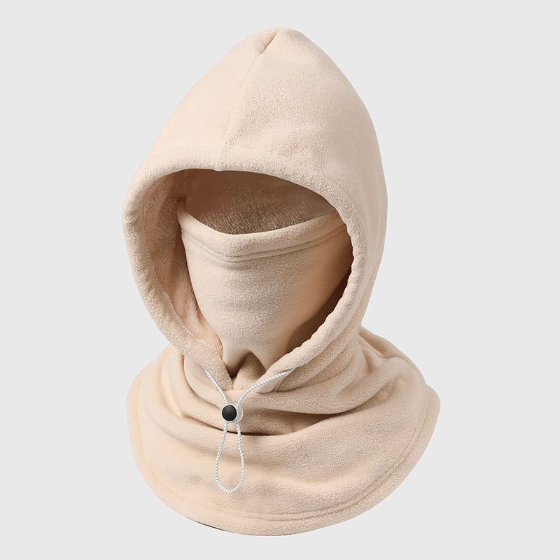 Fleece Double Layer Integrated Hat