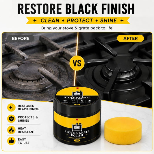 RESTORE. PROTECT. SHINE - STOVE & GRATEPOLISH POLISH