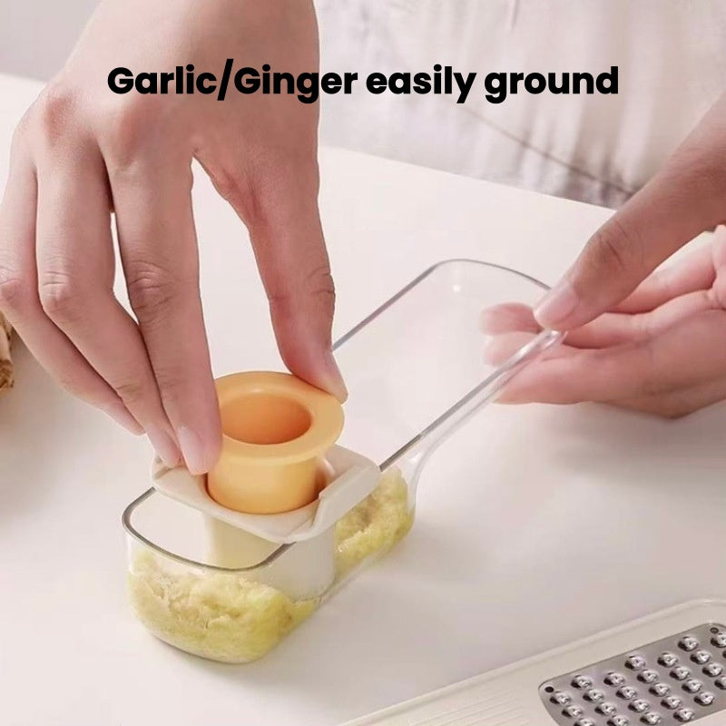 Multifunctional Garlic Grinder & Mandoline Slicer