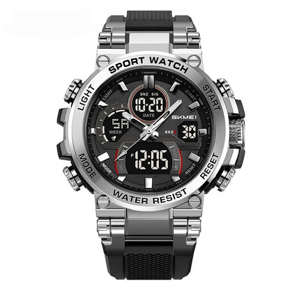 Tactical Style 50M Waterproof Multifunctional Digital Sports Watch