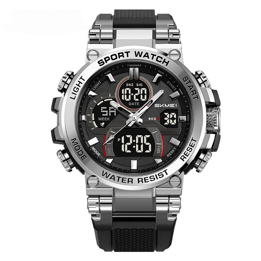 Tactical Style 50M Waterproof Multifunctional Digital Sports Watch