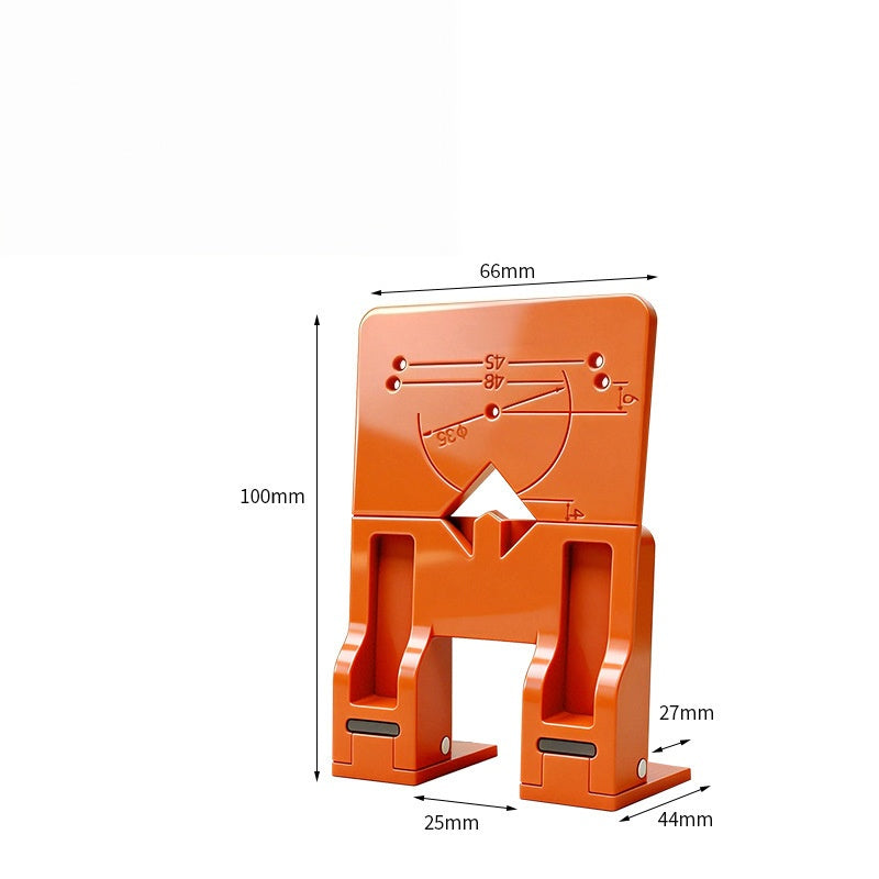 Cabinet Door Hinge Drilling Guide – Magnetic Clamp, Precise Alignment, 35mm