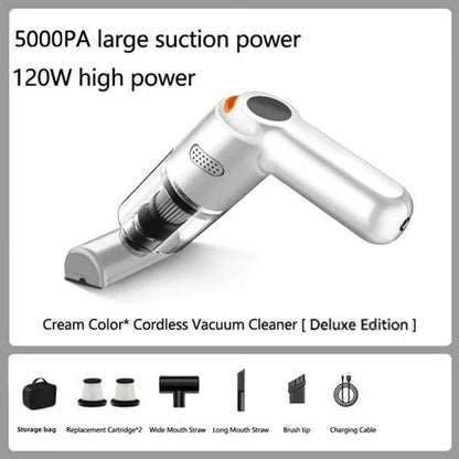 High-Power Cordless Vacuum Cleaner Kit for Car