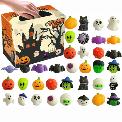 Halloween Squishies Stress Relief Toy Set