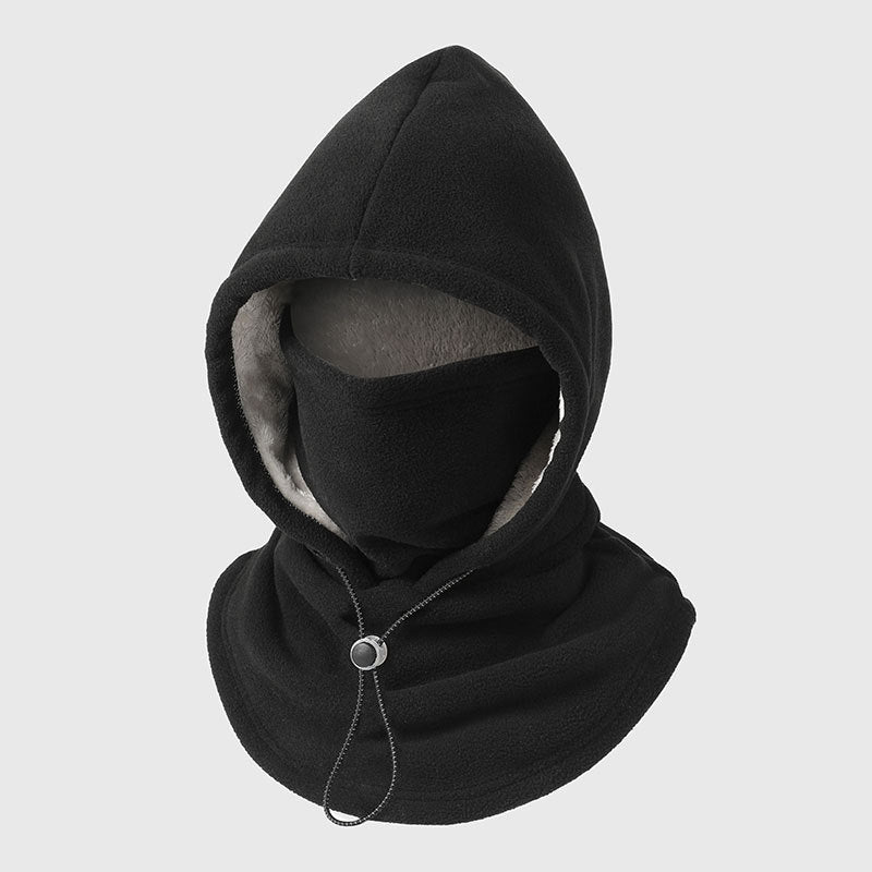 Fleece Double Layer Integrated Hat