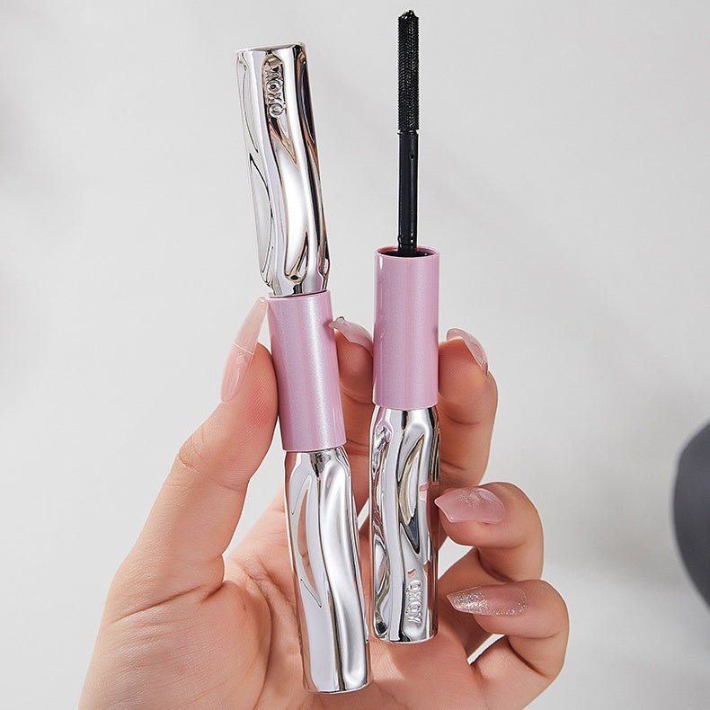 2‑in‑1 Volumizing & Curling Mascara – Waterproof, Clump-Free, Long Lasting