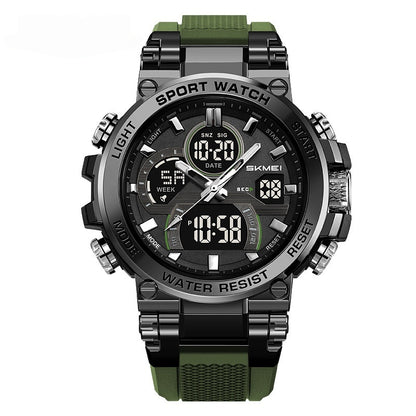 Tactical Style 50M Waterproof Multifunctional Digital Sports Watch