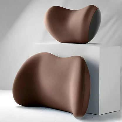 Premium Car Neck & Lumbar Support Pillow