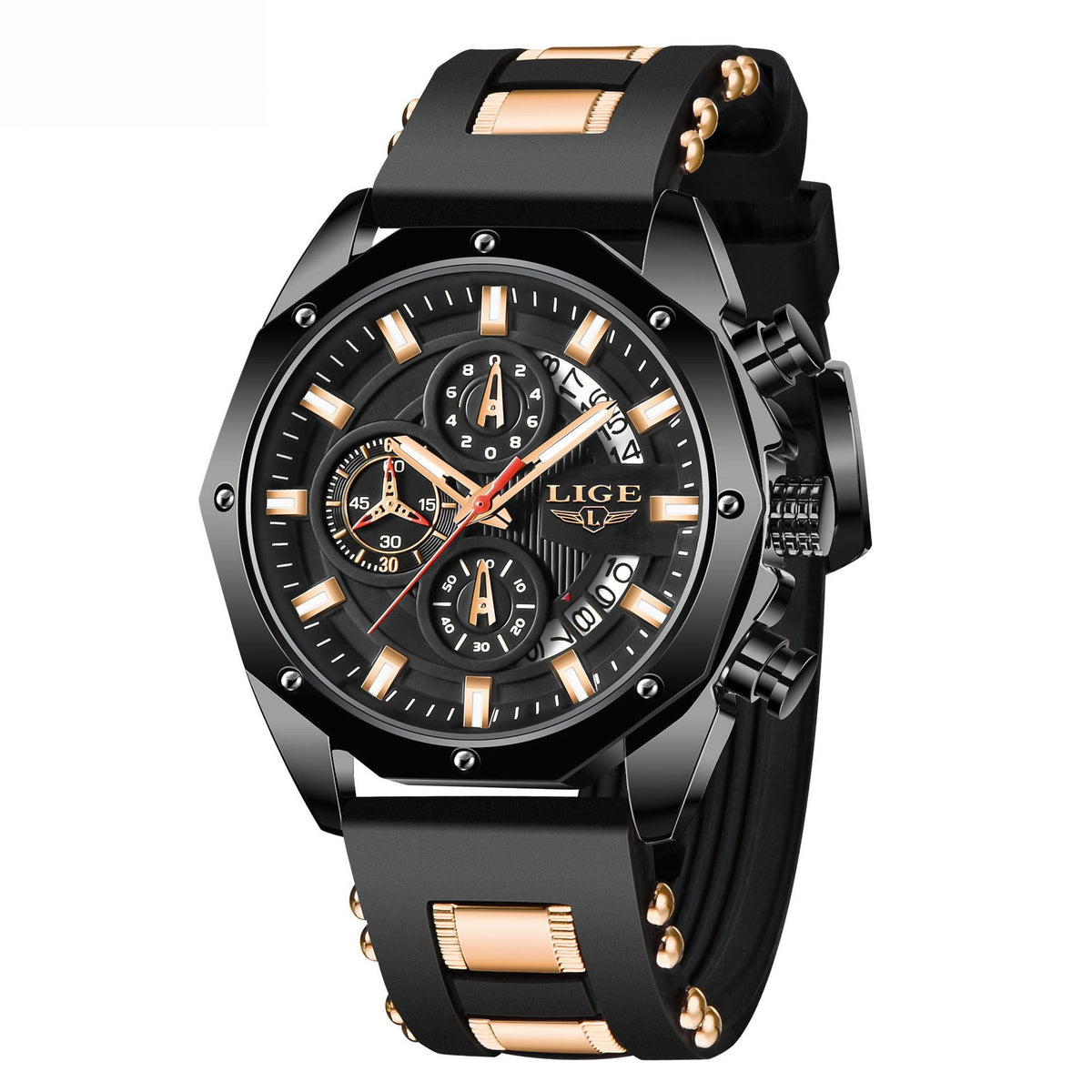 Men's Outdoor Waterproof Sport Quartz Watch