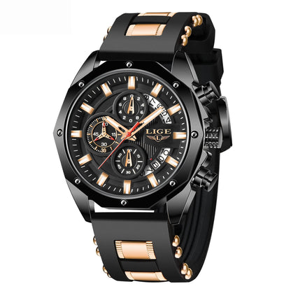 Men's Outdoor Waterproof Sport Quartz Watch