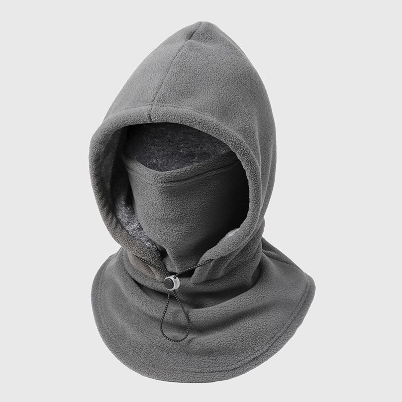 Fleece Double Layer Integrated Hat