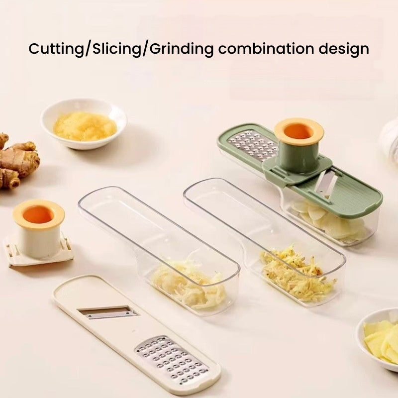 Multifunctional Garlic Grinder & Mandoline Slicer