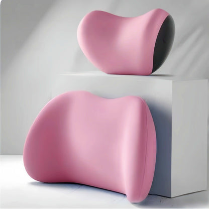 Premium Car Neck & Lumbar Support Pillow