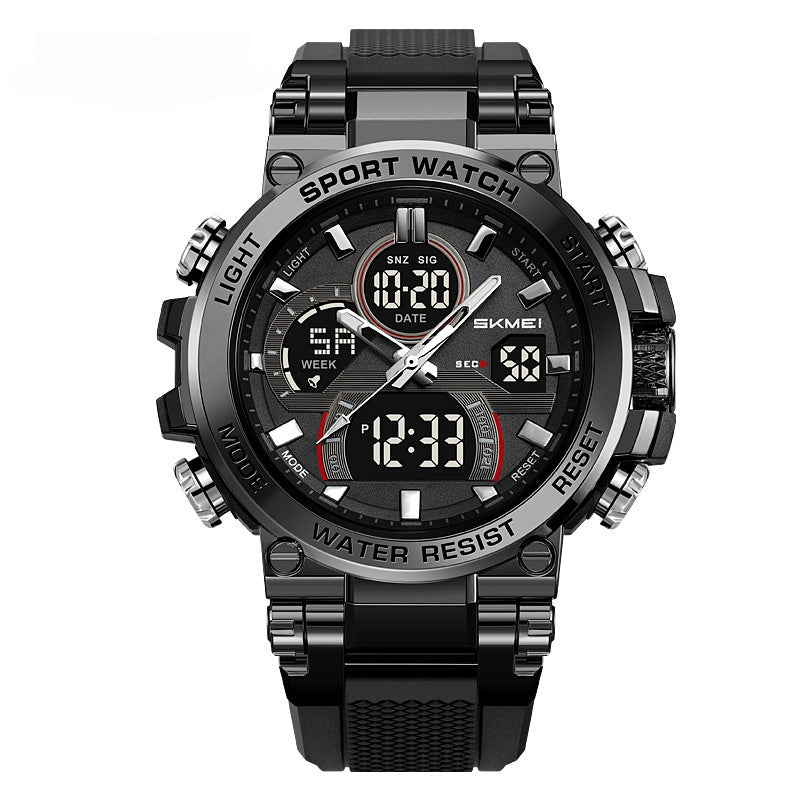 Tactical Style 50M Waterproof Multifunctional Digital Sports Watch