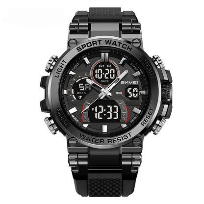 Tactical Style 50M Waterproof Multifunctional Digital Sports Watch