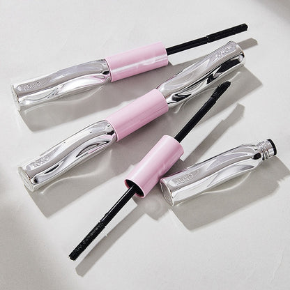 2‑in‑1 Volumizing & Curling Mascara – Waterproof, Clump-Free, Long Lasting