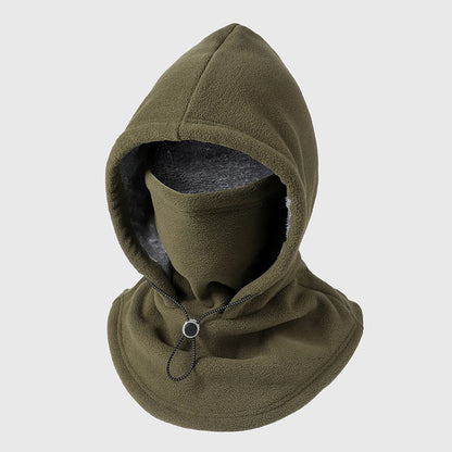 Fleece Double Layer Integrated Hat