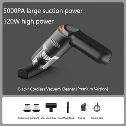 High-Power Cordless Vacuum Cleaner Kit for Car