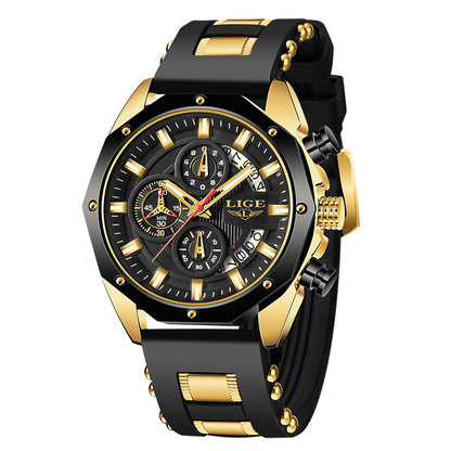 Men's Outdoor Waterproof Sport Quartz Watch