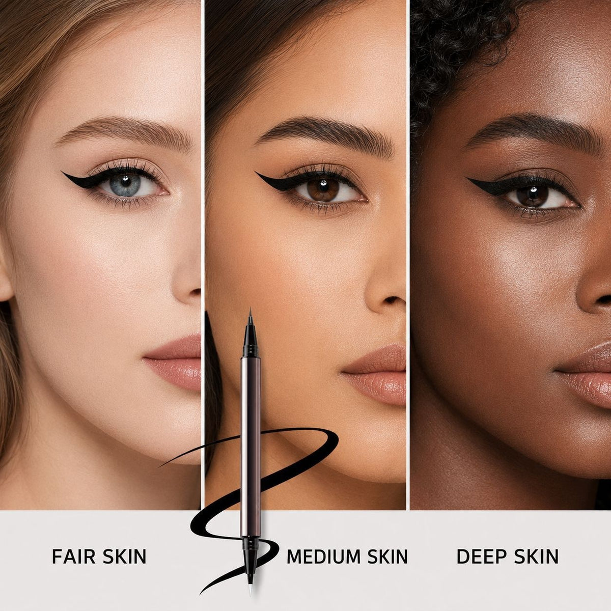 Dual-Tip Long-Lasting Liquid Eyeliner