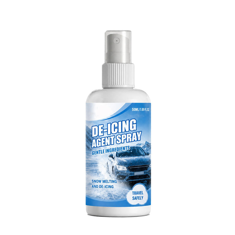 Fast-actingcar de-icer spray