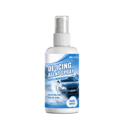 Fast-actingcar de-icer spray
