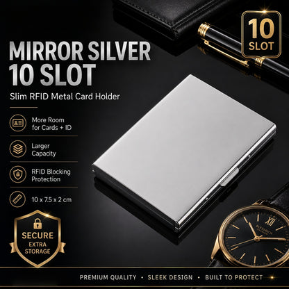 RFID Blocking Metal Card Holder