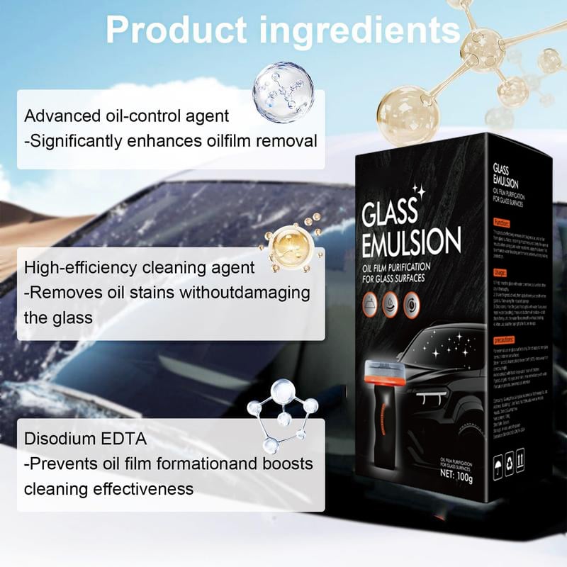 2026 Handheld Glass Oil-Film Remover