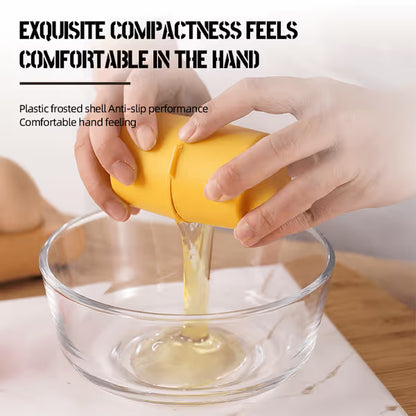Stainless  Steel Egg Opener  -   Crack, Cut, and Separate Eggs Easily