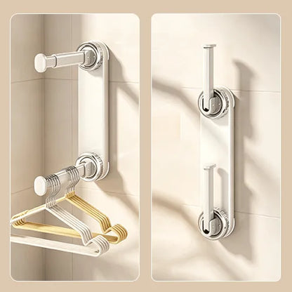 Suction Cup Clothes Hanger Organizer