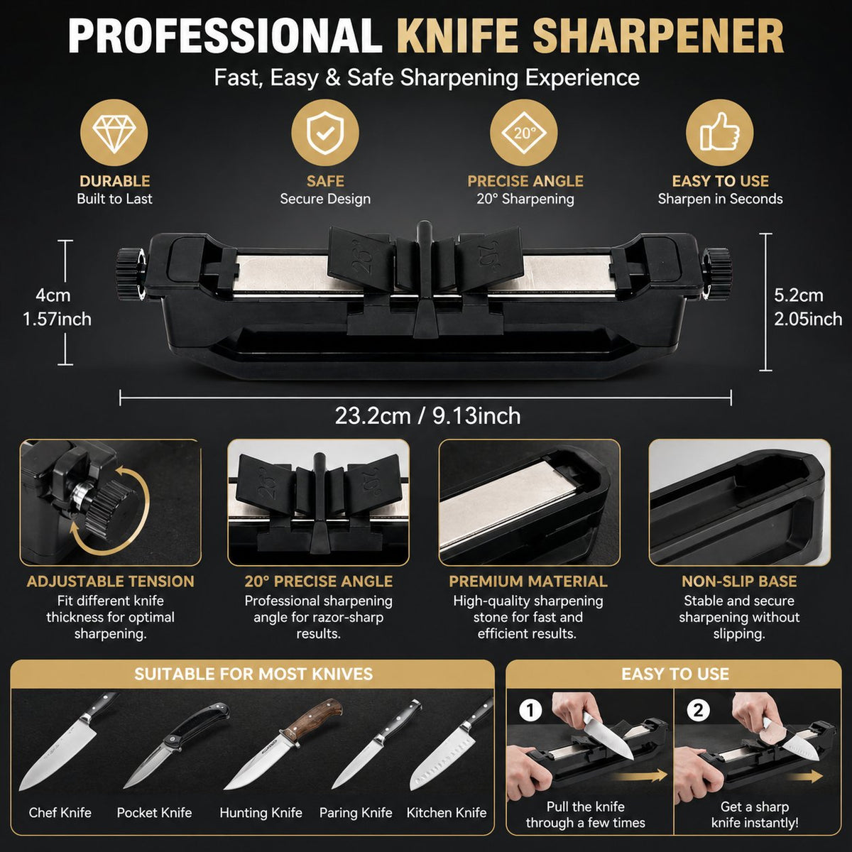 Portable Knife Sharpener