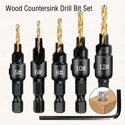 Premium HSS countersunk drill set