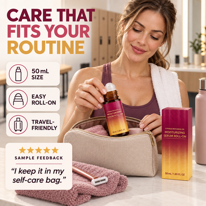 Hair removal care roller essential oil