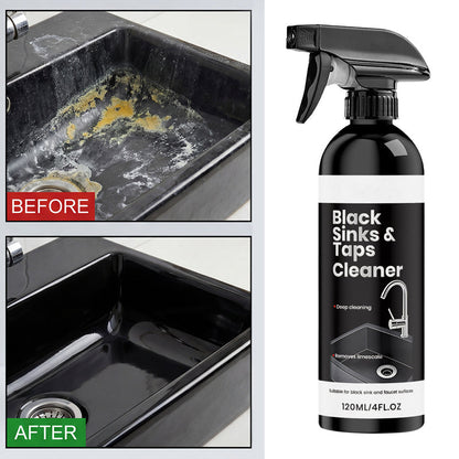Limescale Cleaner Spray for Black Sinks, Faucets & Fixtures