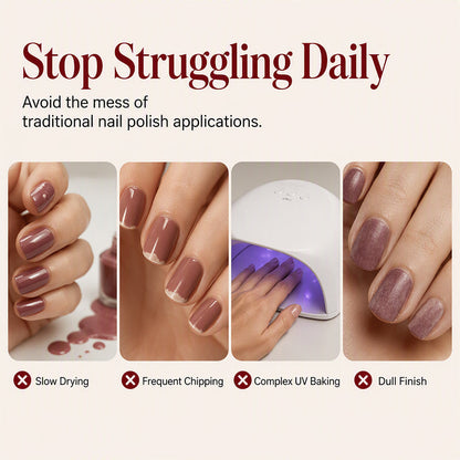 Quick Dry Metallic Nail Polish