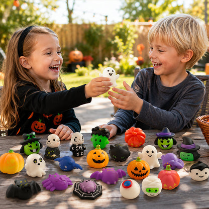 Halloween Squishies Stress Relief Toy Set