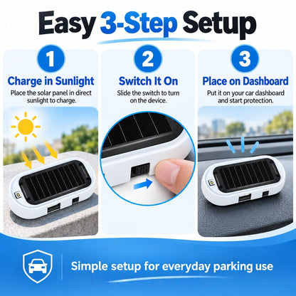 Stop Car Break‑Ins! Solar Flashing LED Light Scares Thieves Away