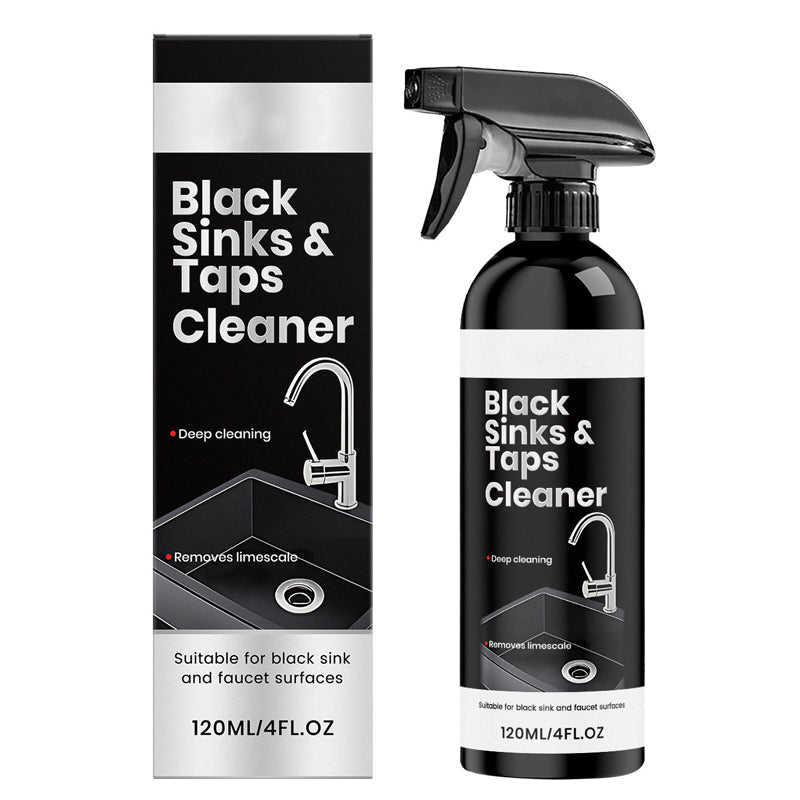 Limescale Cleaner Spray for Black Sinks, Faucets & Fixtures
