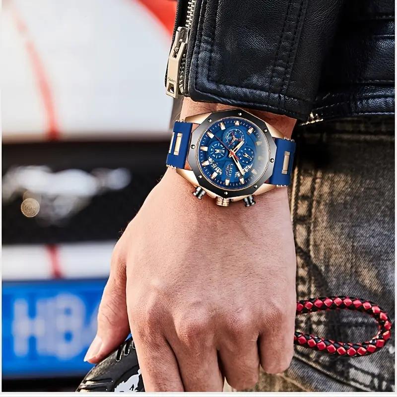 Men's Outdoor Waterproof Sport Quartz Watch
