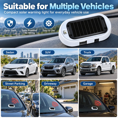 Stop Car Break‑Ins! Solar Flashing LED Light Scares Thieves Away
